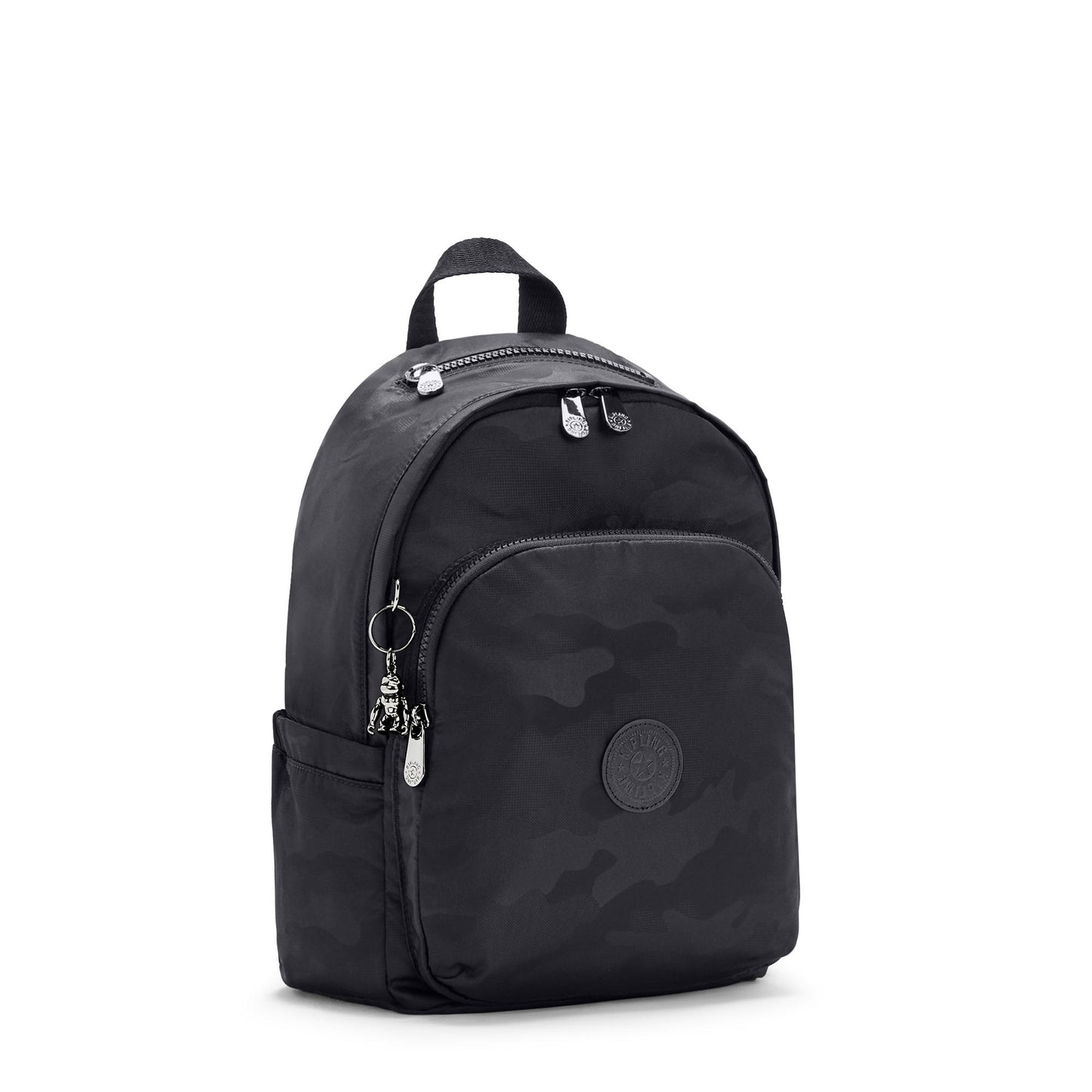 Delia Backpack Black Camo Embossed