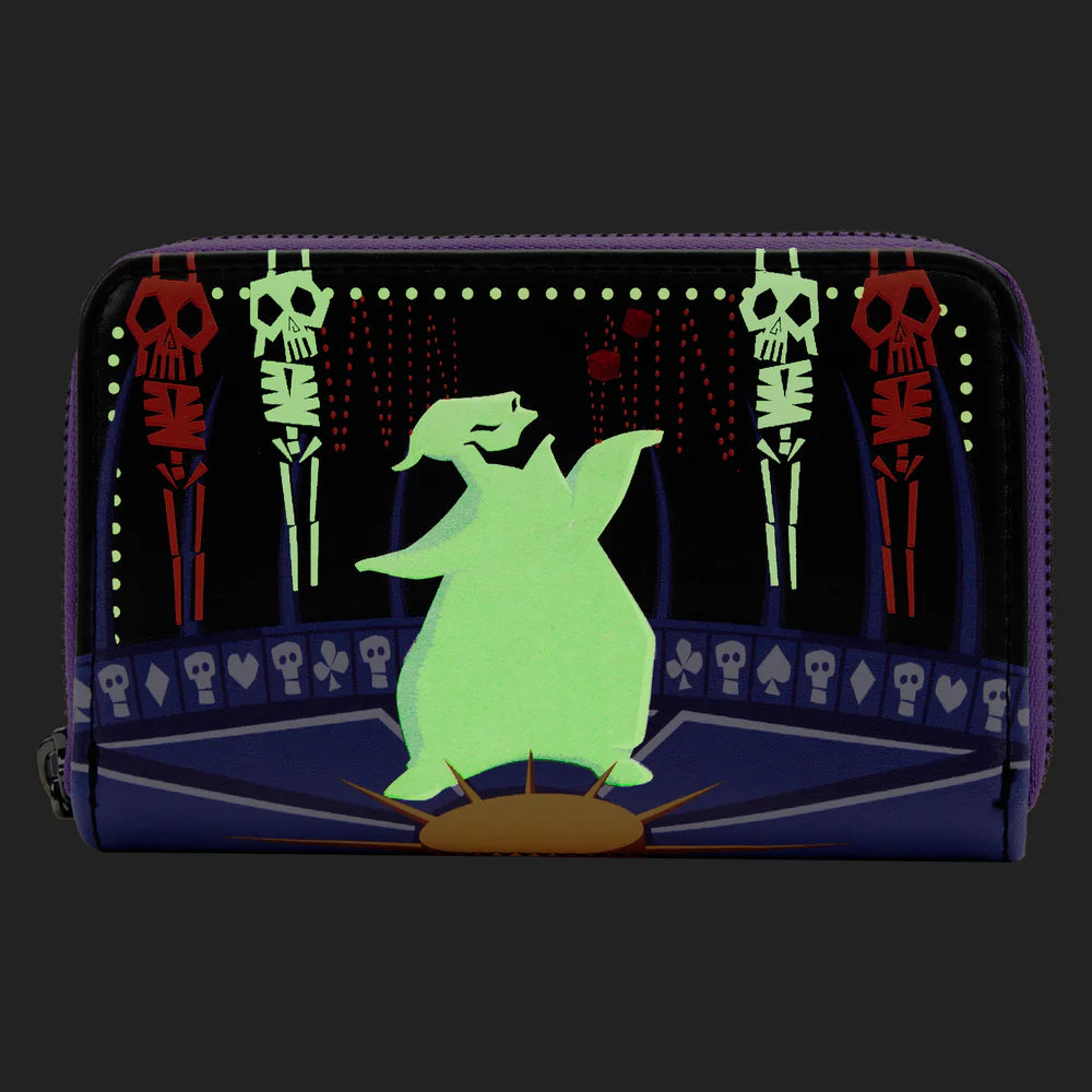 The Nightmare Before Christmas Oogie Boogie Glow Zip Around Wallet