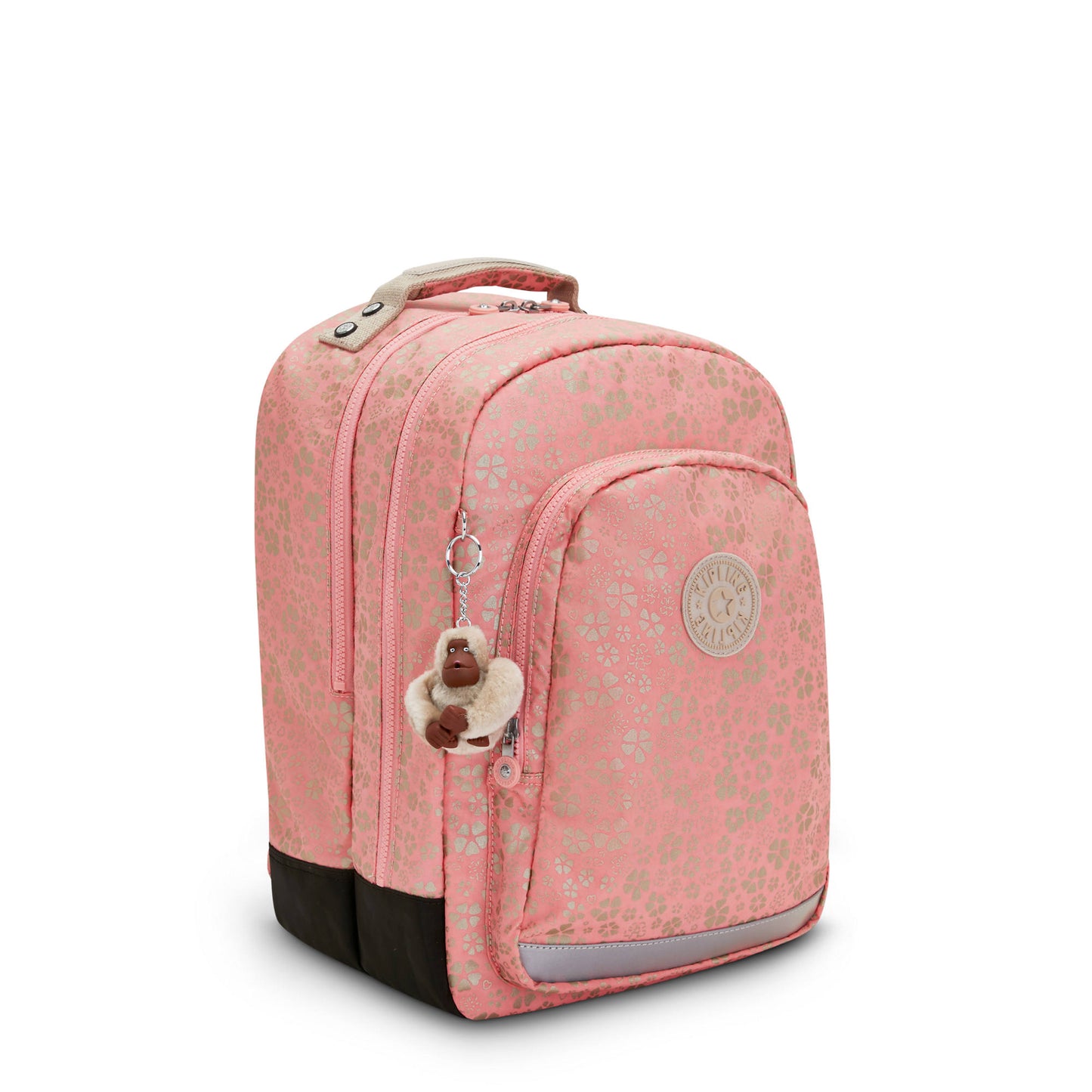 Class Room Metallic 17" Laptop Backpack Sweet Metallic Floral