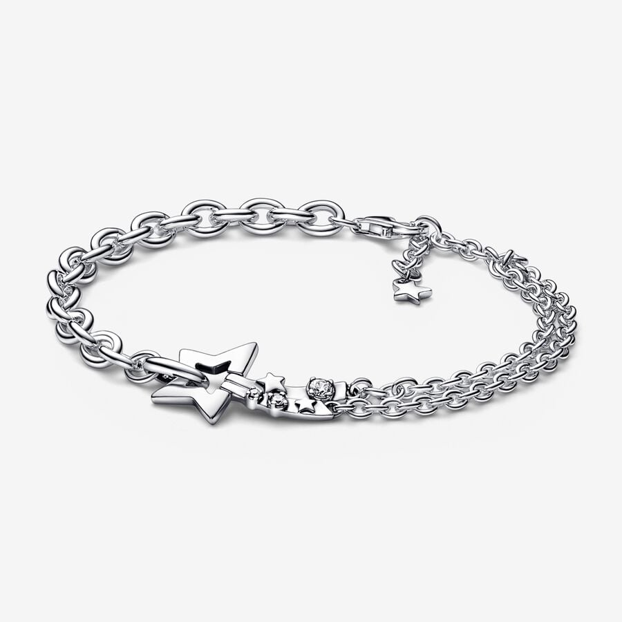 Shooting Star Double Chain Bracelet