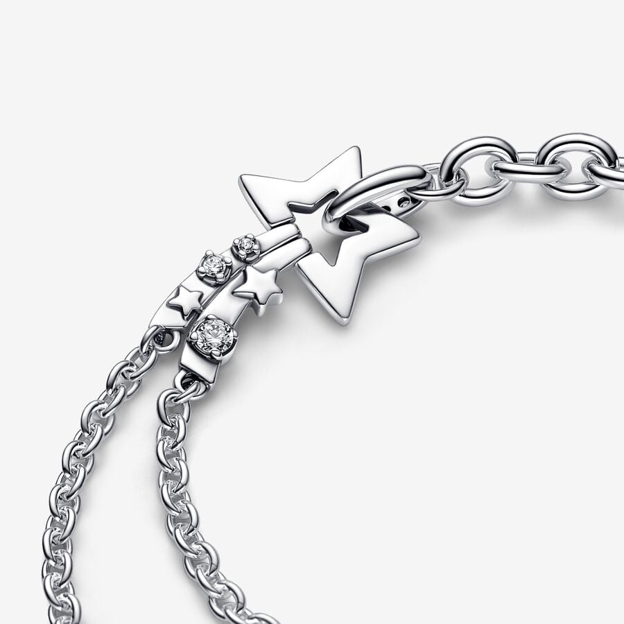 Shooting Star Double Chain Bracelet