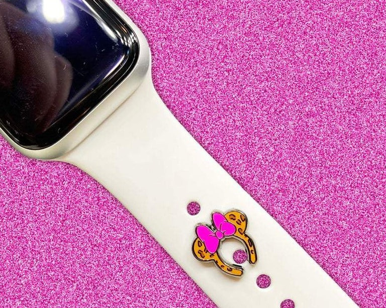Apple Watch Charm Minnie Orejitas - Hecha a Mano