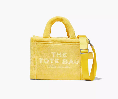 THE TERRY MEDIUM TOTE BAG- Yellow