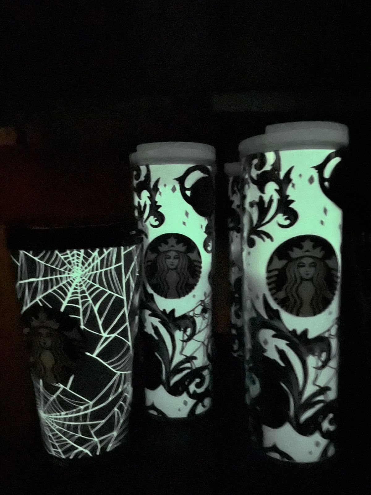 Starbucks Vaso Dia de Muertos 710ml - Brilla en la Oscuridad