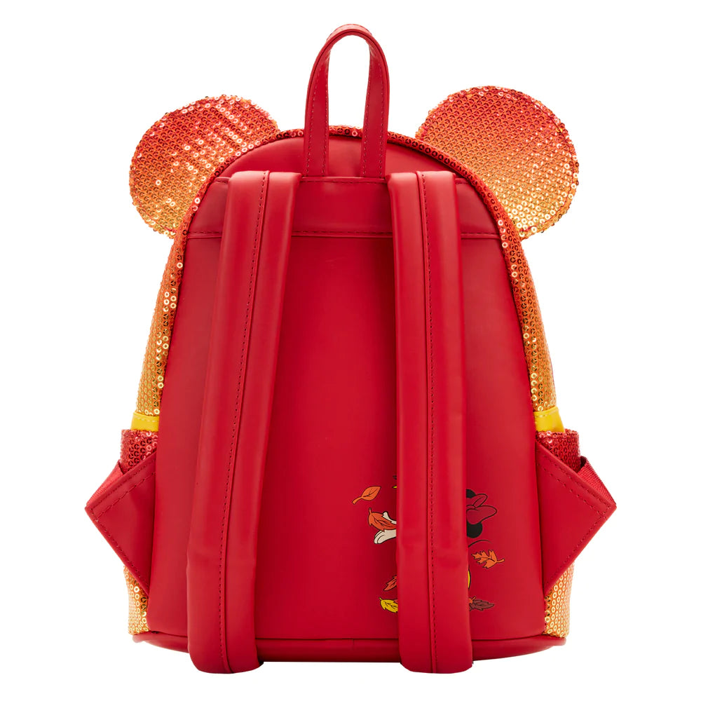 Exclusive - Disney Fall Sequin Minnie Mouse Ombre Mini Backpack