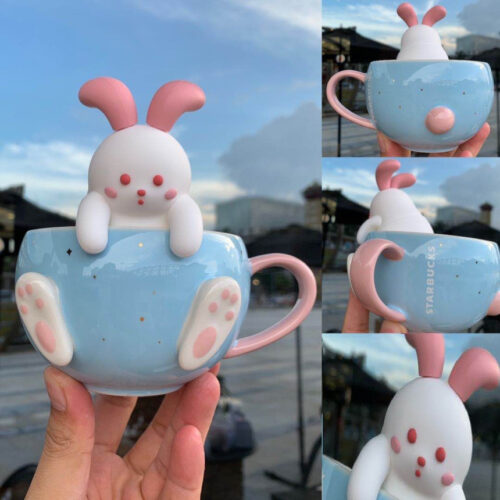 Taza en Forma de Conejo