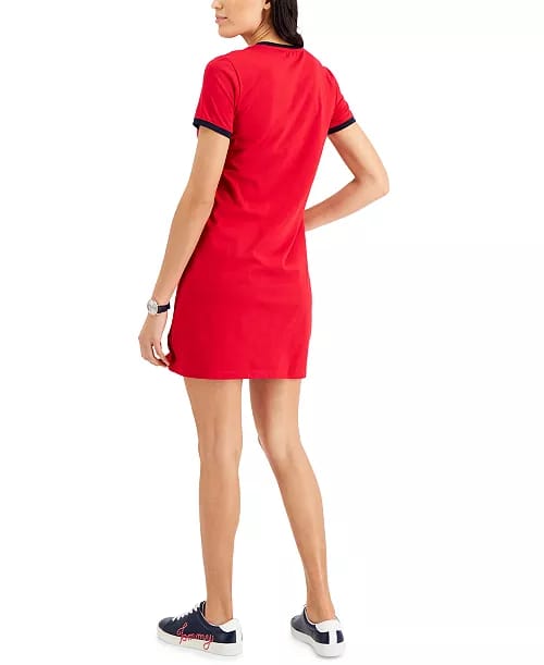 T-Shirt Dress~ Scarlet