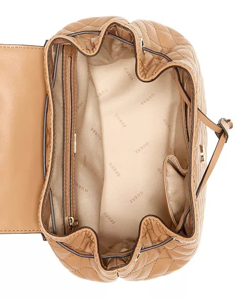 Leather Backpack~ Beige