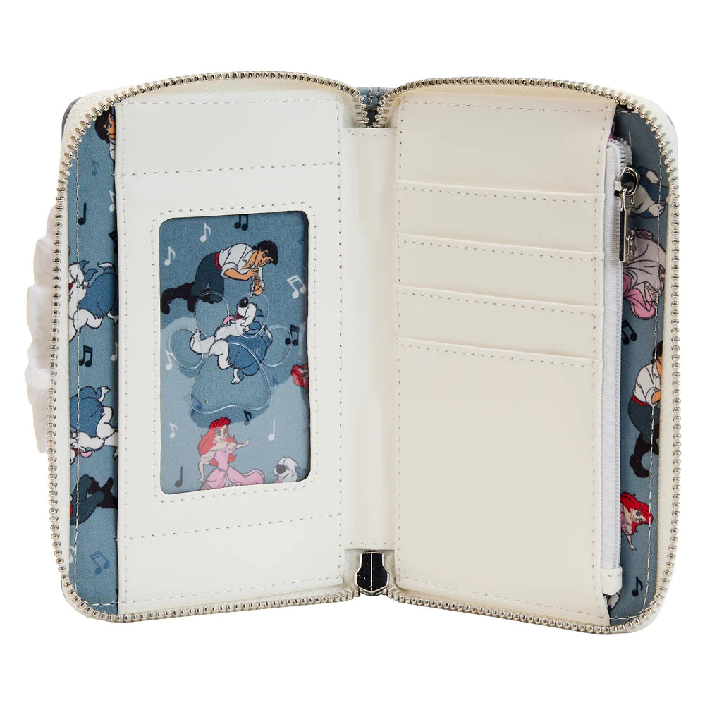 The Little Mermaid Max Cosplay Zip Around Wallet