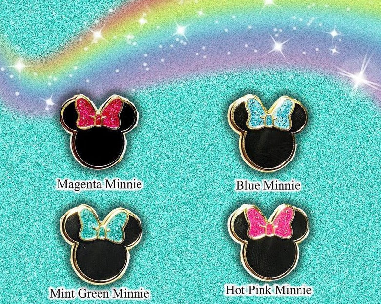 Apple Watch Charm Minnie Silueta - Hecha a Mano