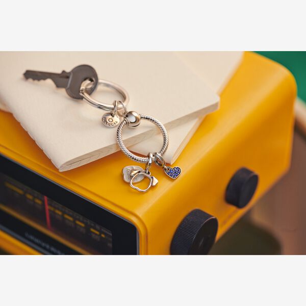 Pandora Moments Charm Key Ring