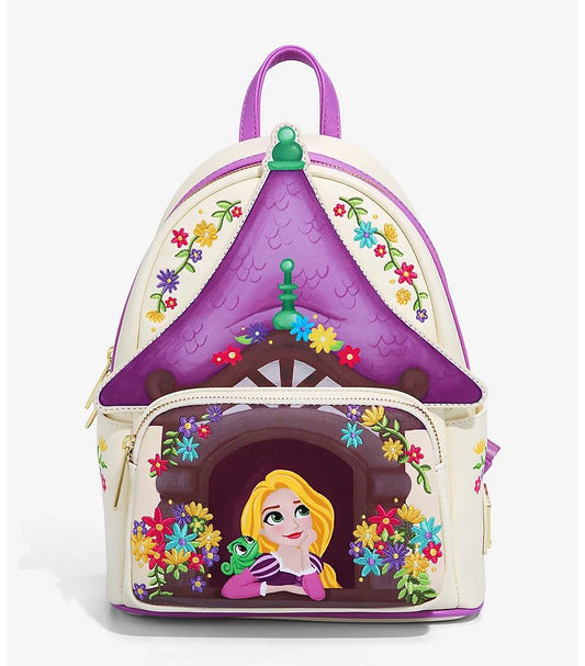 Backpack- Rapunzel y Pascal