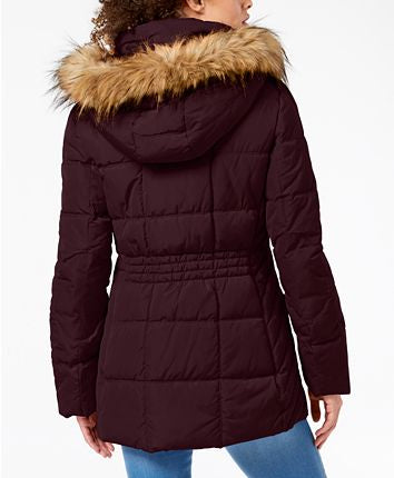 Tommy Hilfiger Chamarra Aubergine Puffer Coat