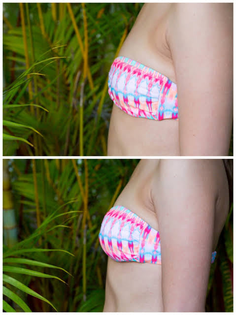 Premium Push-Up Para Bikini Silicon
