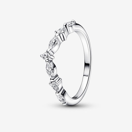 Pandora Timeless Wish Sparkling Alternating Ring