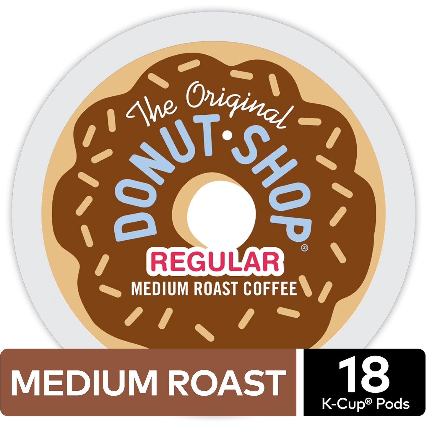 The Original Donut Keurig Medium Roast 18 Pods