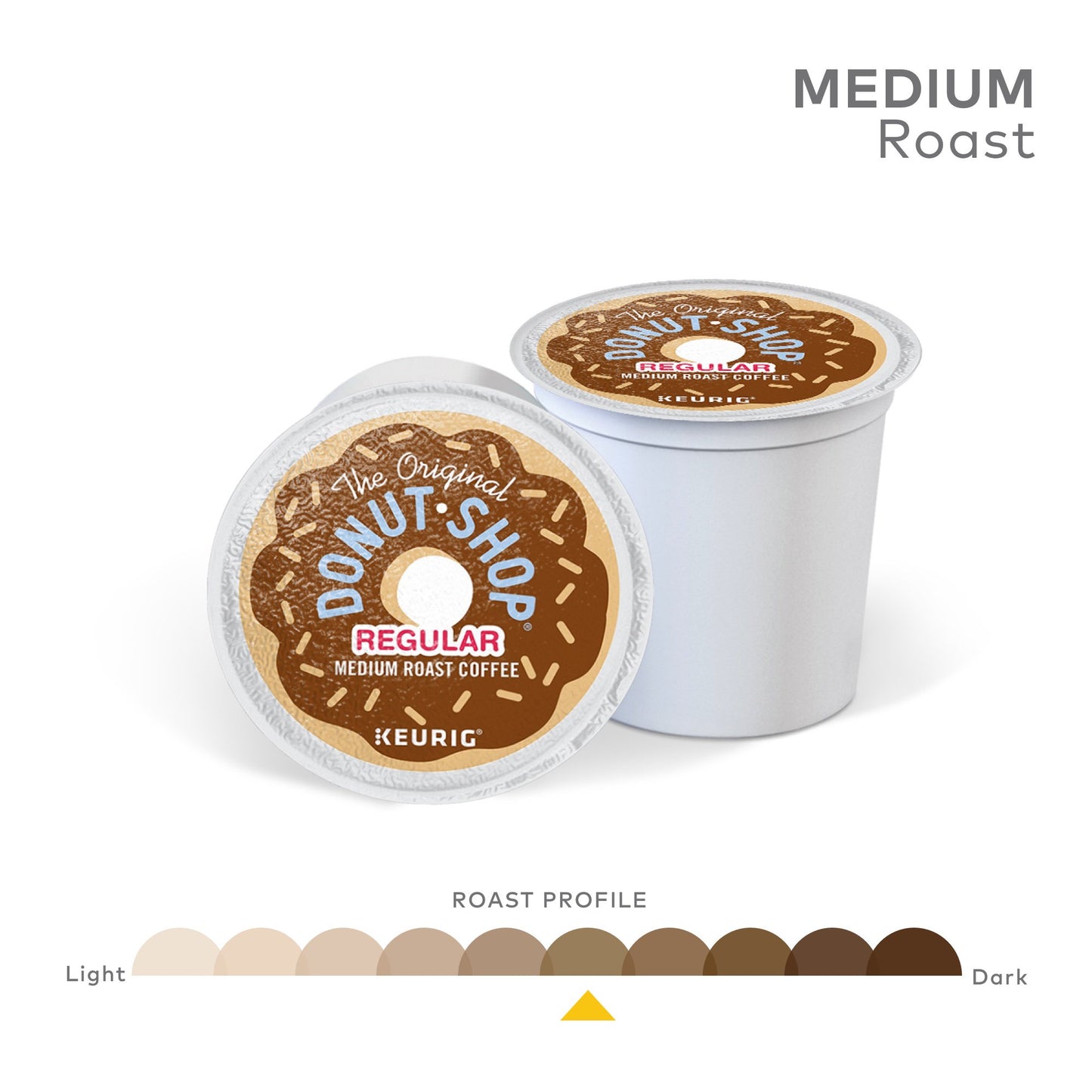 The Original Donut Keurig Medium Roast 18 Pods