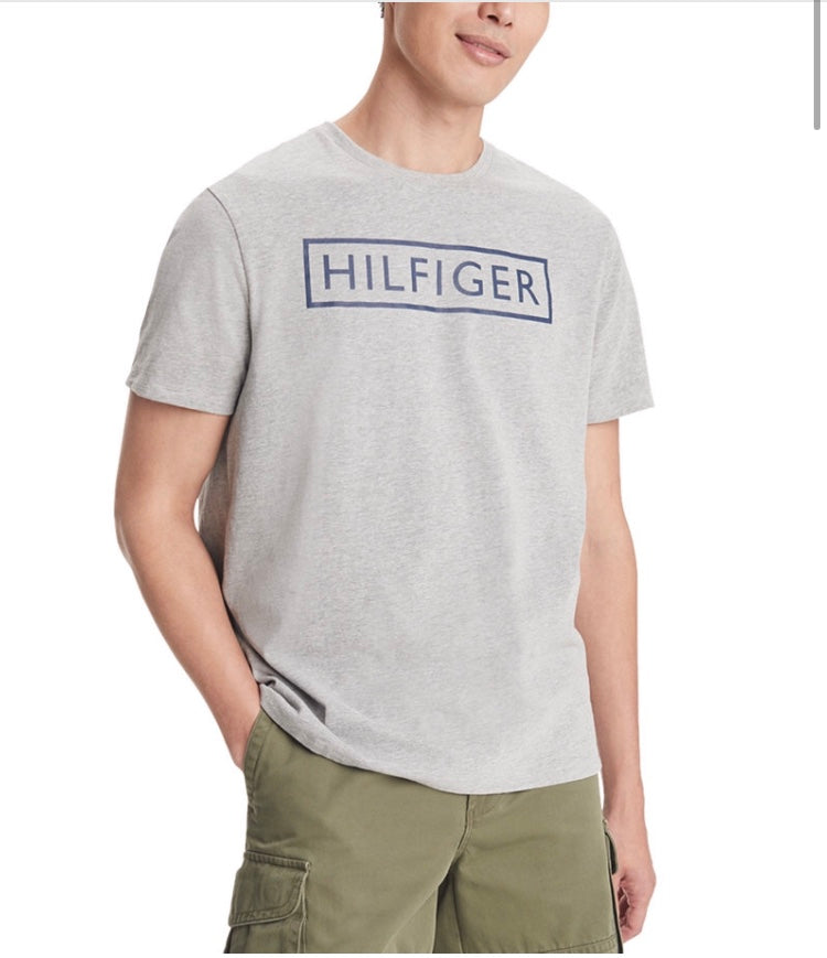 Tommy Hilfiger camisa de algodón logo