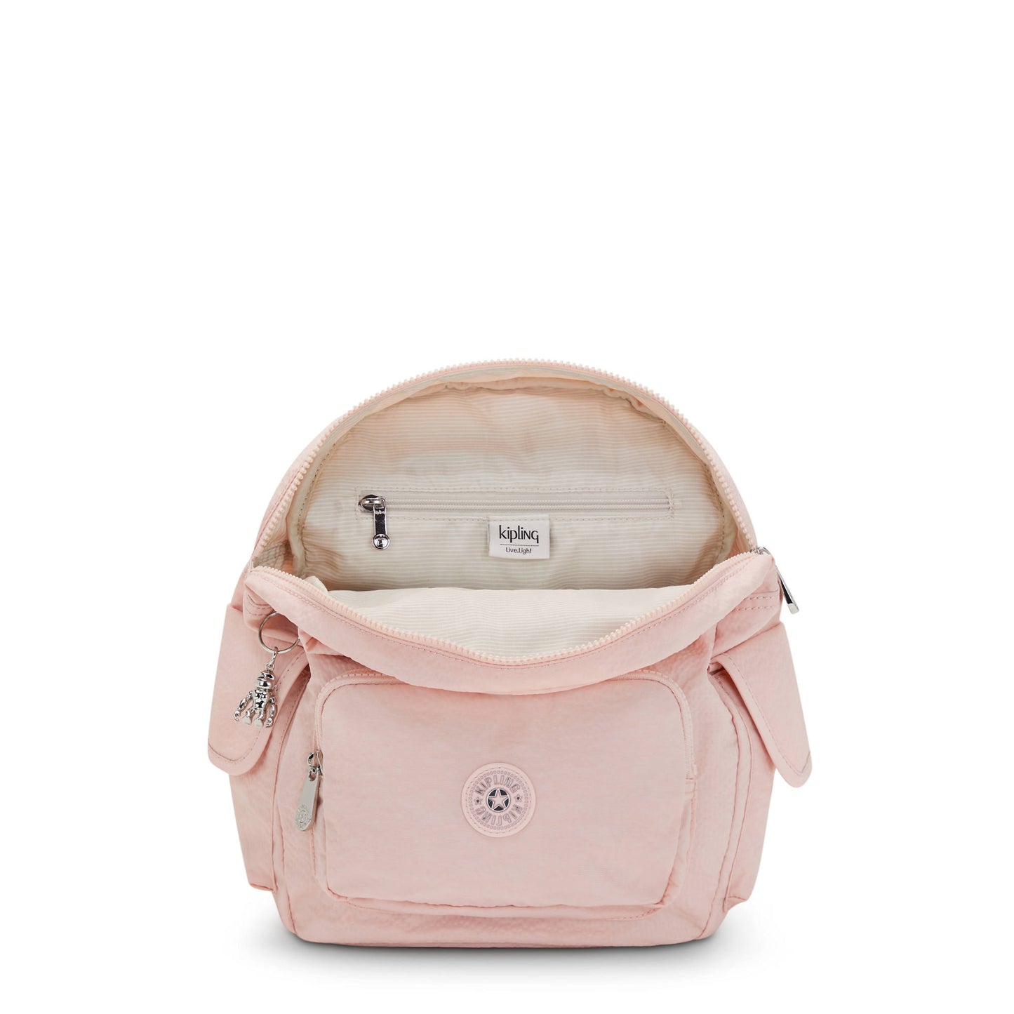 City Pack Small Backpack Spring Rose Embossed