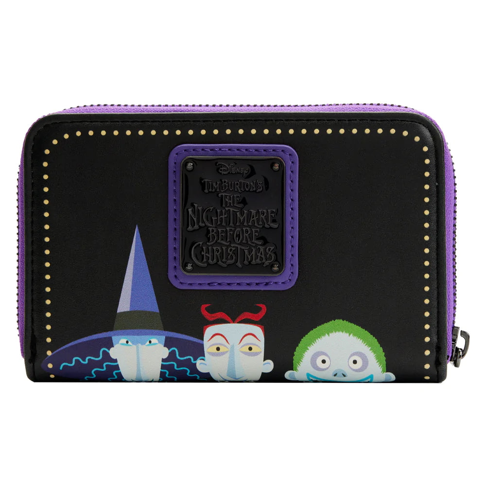 The Nightmare Before Christmas Oogie Boogie Glow Zip Around Wallet