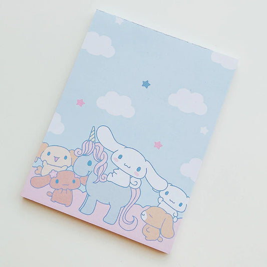 Bloc de notas 50 hojas - Kitty friends Cinnamaroll