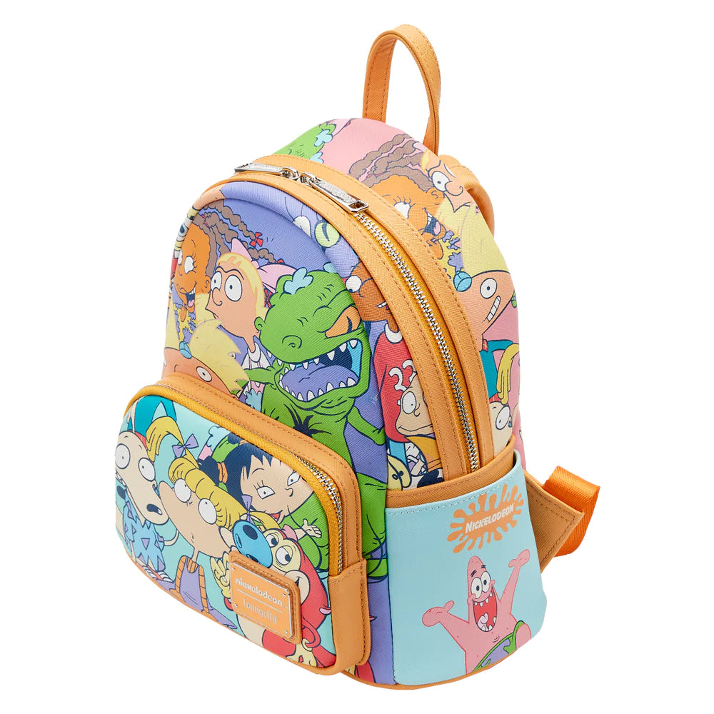 Nickelodeon Nick 90s Color Block Mini Backpack