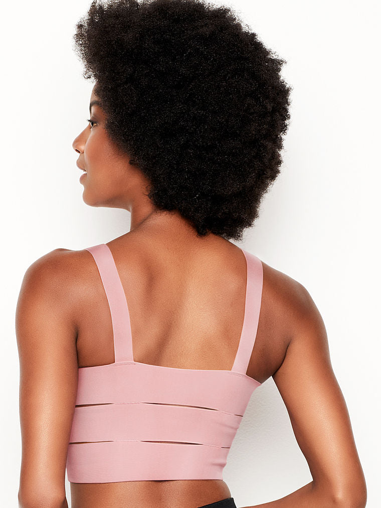 Studio Collection Unlined Wireless Bra Top - Pink