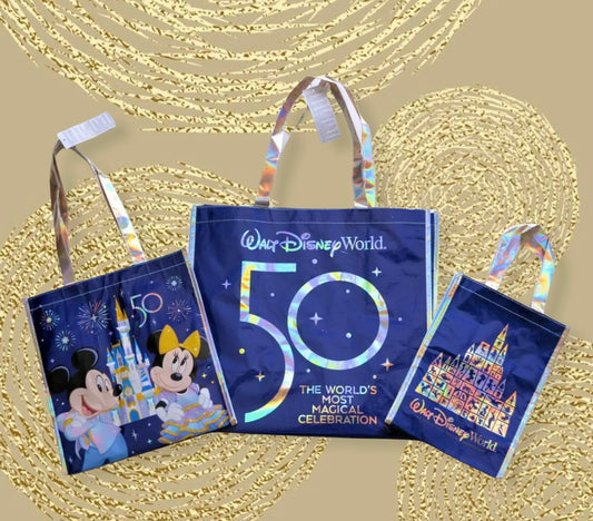 Bolsa Chica Reusable 50th Disney - Estará en $99