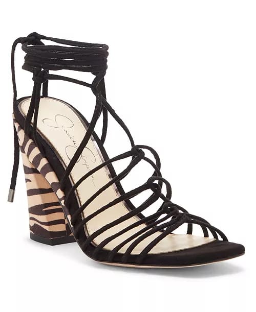 Strappy Sandal Heels~ Black