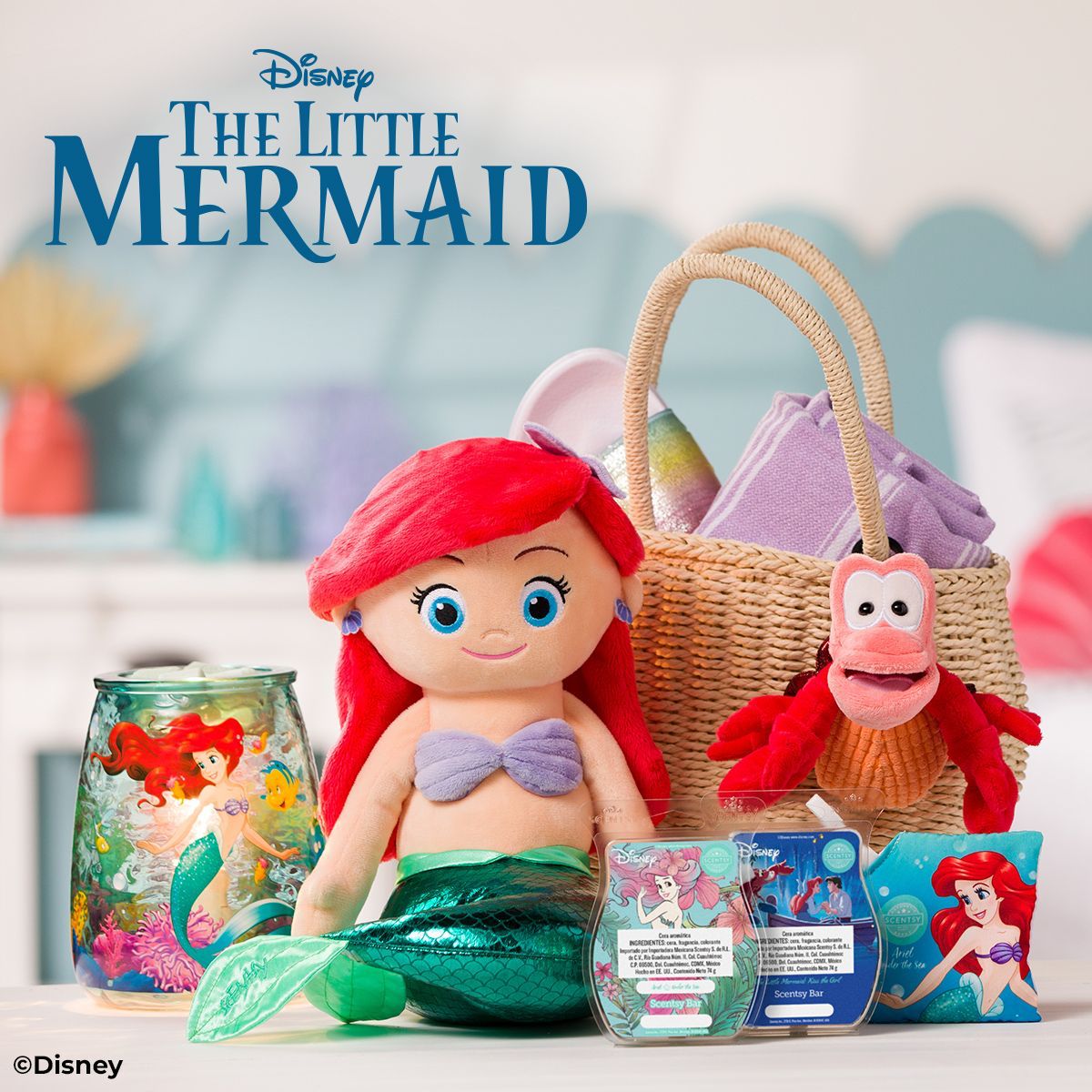 Scentsy Buddy Ariel - Peluche Aromático