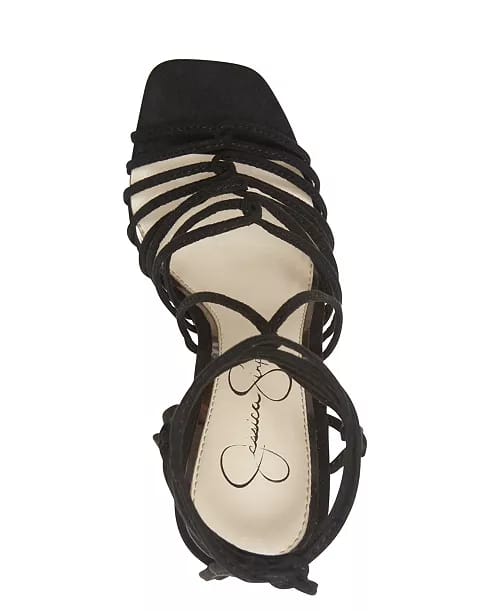 Strappy Sandal Heels~ Black