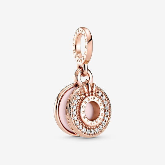 Sparkling Pavé Crown O Dangle Charm