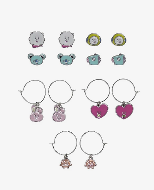 BTS~ Set de Aretes