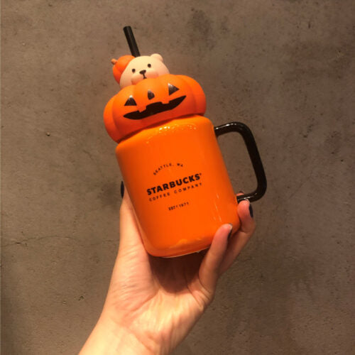 Taza de Calabaza con Osito