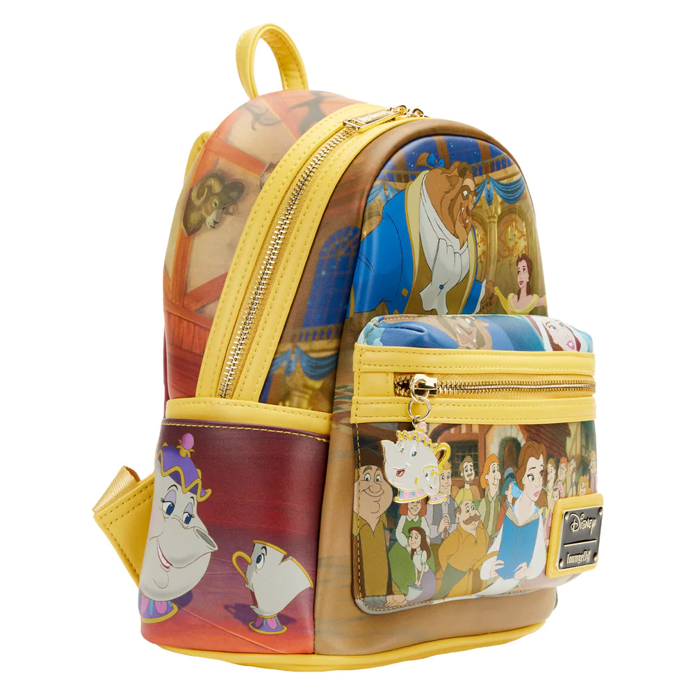 Beauty and the Beast Princess Scenes Mini Backpack