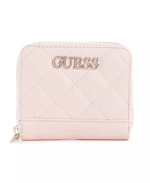 Faux Leather Small Wallet~ Blush