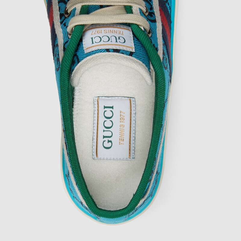 Gucci Tennis 1977 GG Multicolor sneaker - Azul