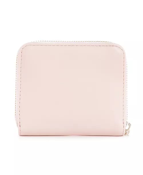 Faux Leather Small Wallet~ Blush