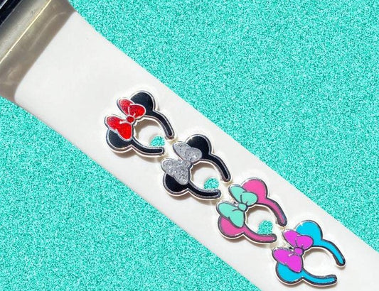 Apple Watch Charm Diadema Minnie- Hecha a Mano