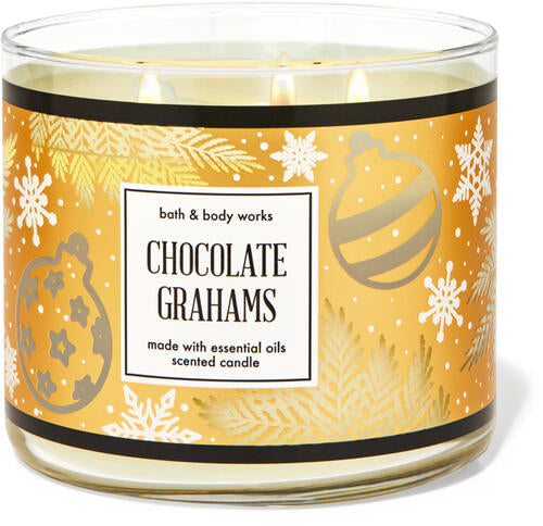 Bath & Body Works Vela Jumbo Chocolate Grahams