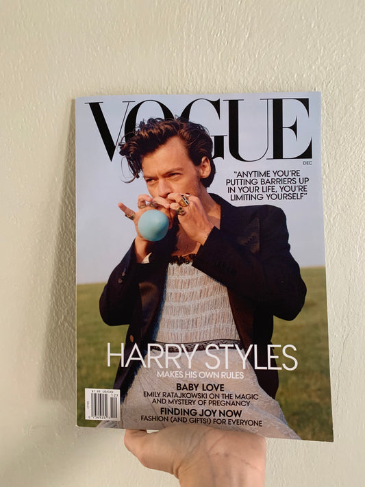 Edición Especial Vogue Revista Harry Styles