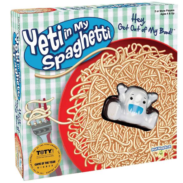 Yeti en mi juego de mesa de espaguetis