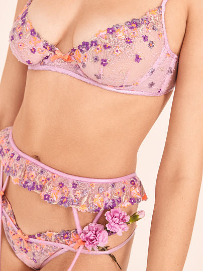 Bloom Lace Garter Belt