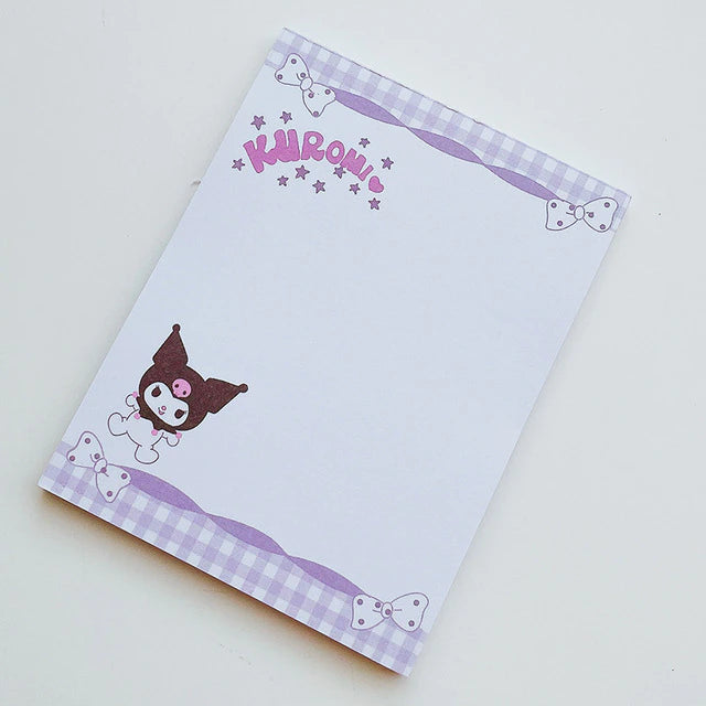 Bloc de notas 50 hojas - Kitty friends kuromi