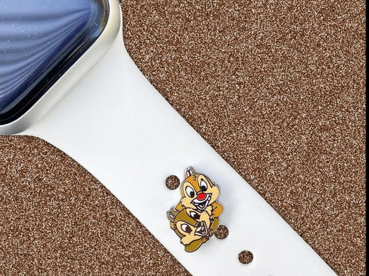 Apple Watch Charm  Chip & Dale- Hecha a Mano