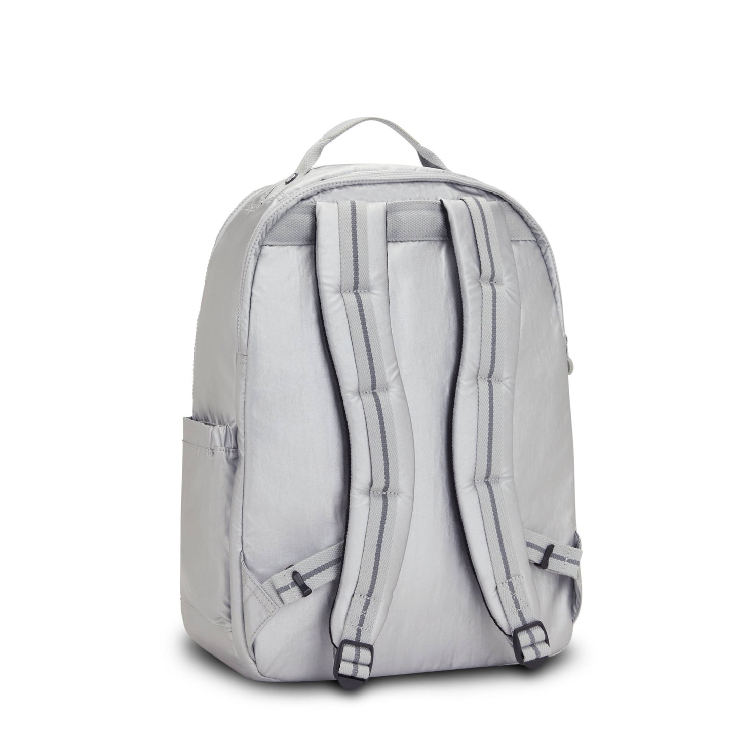 Seoul Extra Large Metallic 17" Laptop Backpack Bright Silver