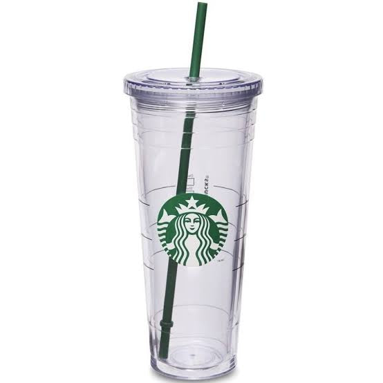 Starbucks vaso clásico transparente 16 oz y 24 oz