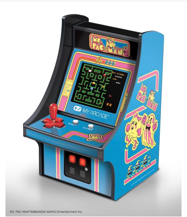 Ms Pac-Man Player Vintage