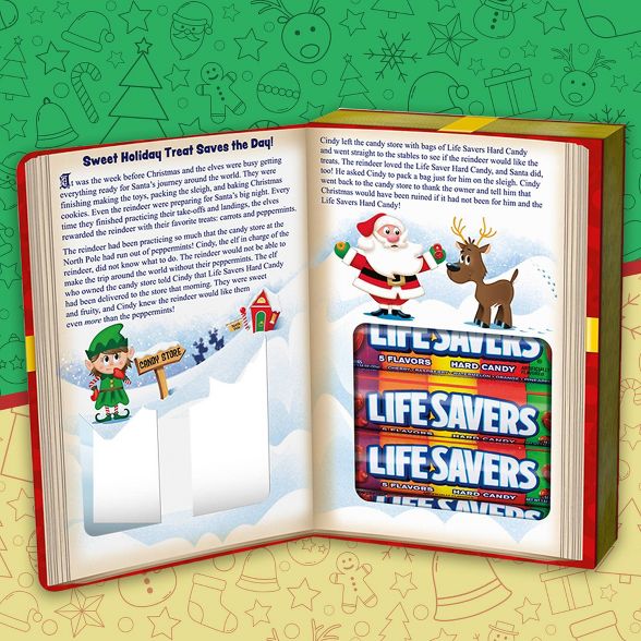 Life Savers Hard Candy Holiday Story Book - 6.8oz