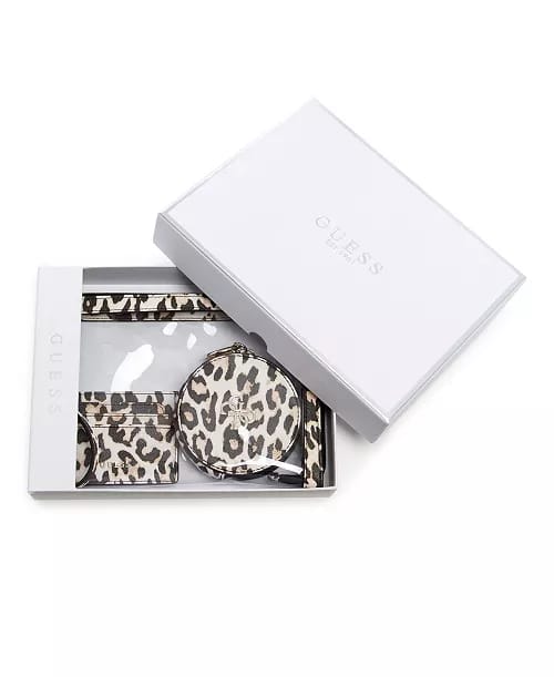 Leopard Wristlet Set